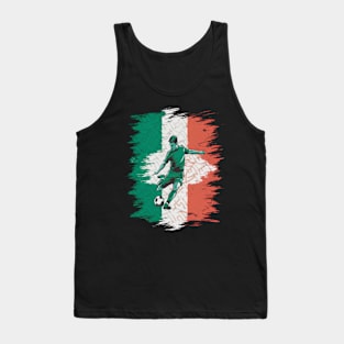 Ireland Soccer " Ireland Soccer Team Irish Flag " Tank Top